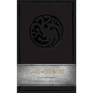 Game of Thrones: House Targaryen Hardcover Ruled Journal