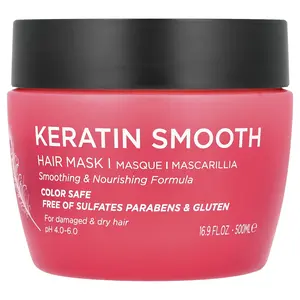 Luseta Beauty Keratin Smooth, Hair Mask, 16.9 fl oz (500 ml)