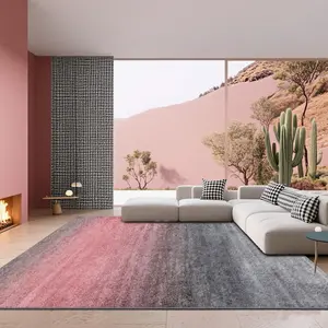 Velvet soft and comfortable patterned printed carpet, Fluffy Rug, suitable for multiple scenarios, available in various sizes, soft and non-shedding, Fluffy Area Rug