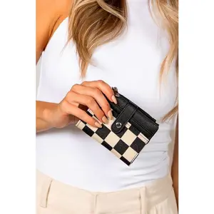 Wilma Mixed Media Fold-Over Wallet