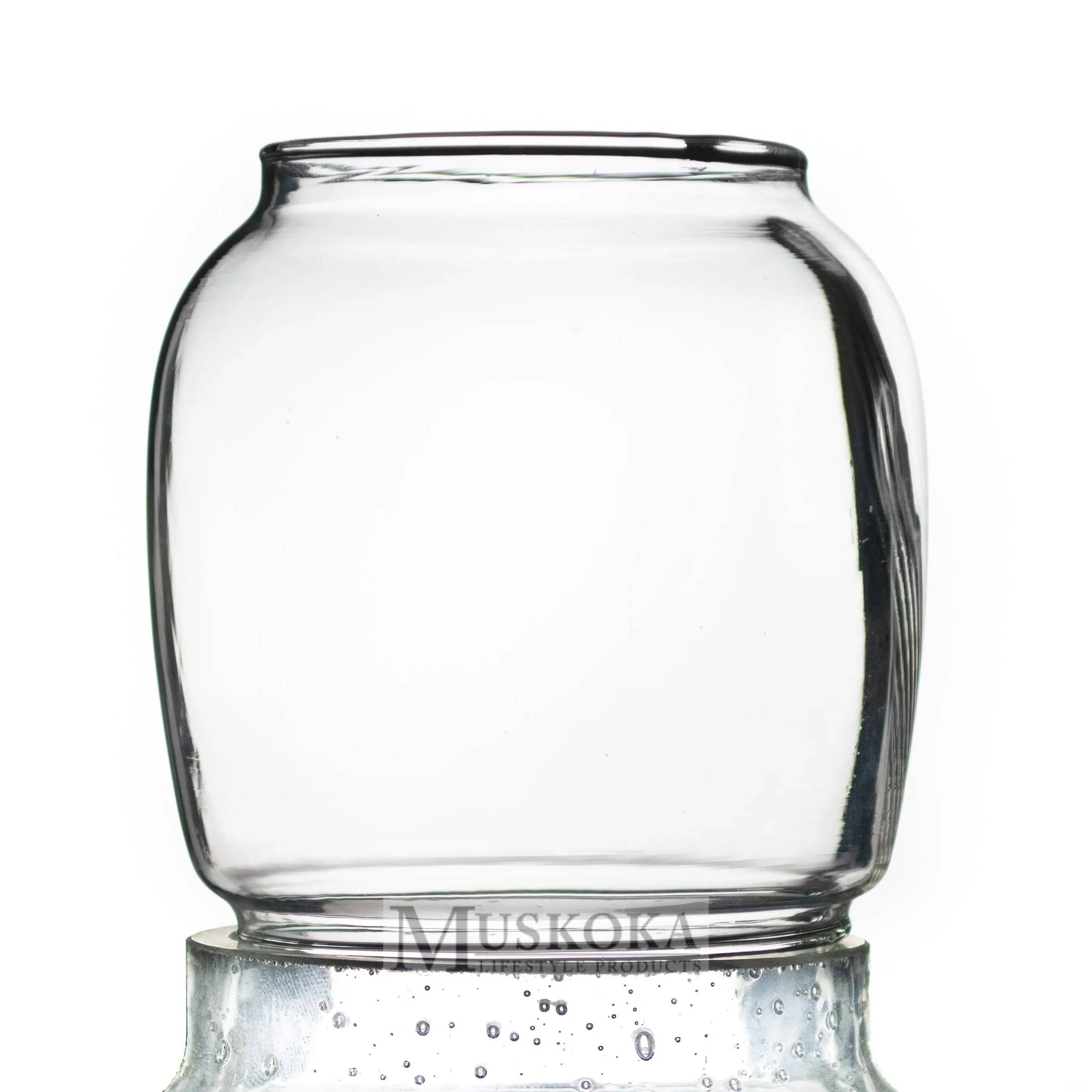 Small Hurricane Glass Clear MUS121