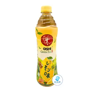 Oishi Green Tea, Honey & Lemon Flavor(17.6 oz) ชาเขียวโออิชิ รสน้ำผึ้งผสมมะนาว