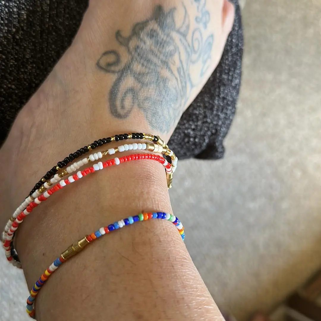 Multi Color Anklets for Women and Girls - Elegant Color Scheme