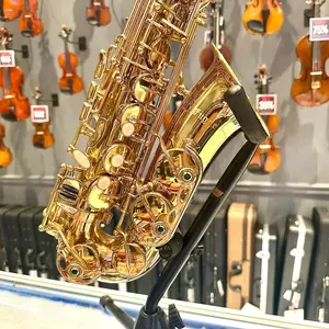 Fugue F84g: Student Alto Saxophone, Gold Lacquered