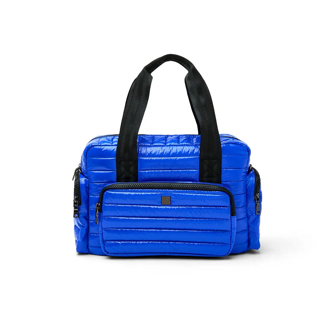 Voyager Travel Bag Glossy Cobalt