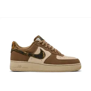Nike Air Force 1 Low '07 Realtree Rattan Rocky Tan Seal Brown Camo IO9803-200 Men's Fashion Sneaker New