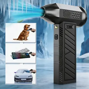 Rechargeable Wireless Air Blaster Turbine Blower Gun Portable for Car Computer Keyboard Home Outdoor Cleaning Electric Air Compressor Dust Blower