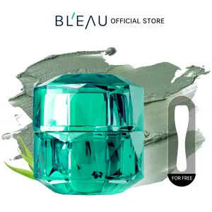 [BL'EAU Official] Glacial Oceanic Clay Mask 50g | Organic Face Masks for Sensitive Skin, Moisturizing & Hydrating , Deep Pore Cleansing, Tighten Pores, Reduce Redness and Irritation for Smoothing and Brighting