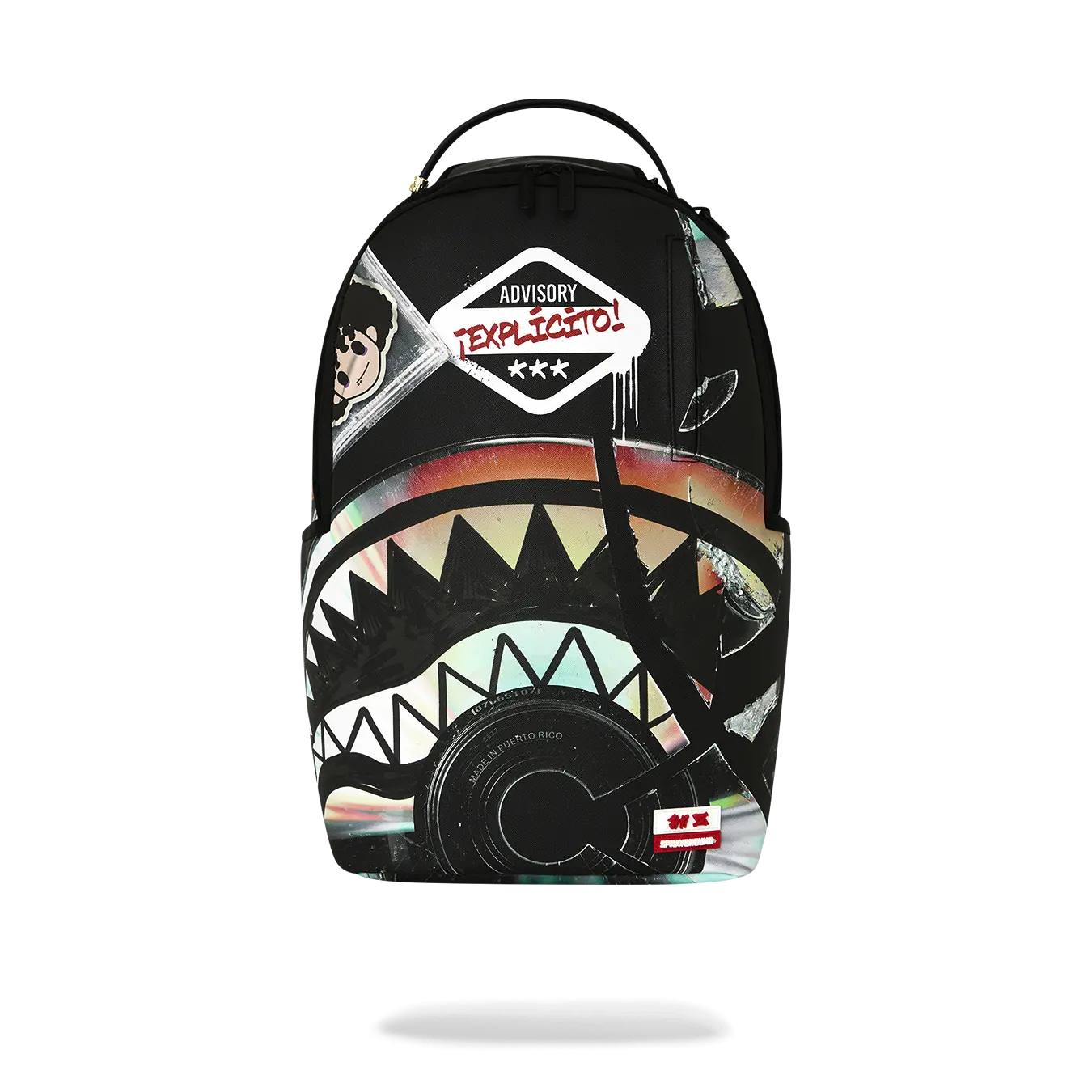 JON Z BURNED DISC BACKPACK