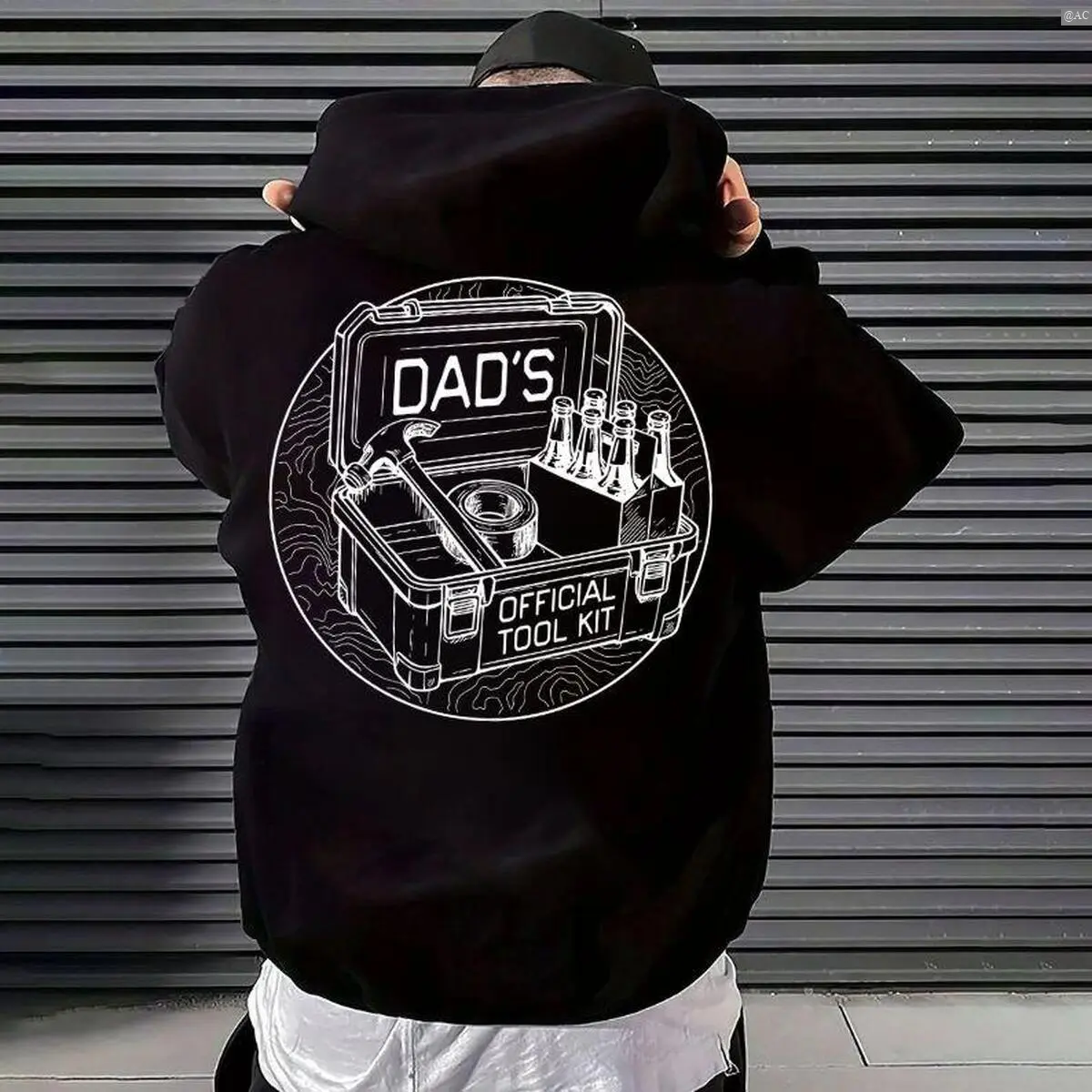 Dad's Official Toolkit Shirt Print Tee Dad's Official Toolkit Shirt Print Tee