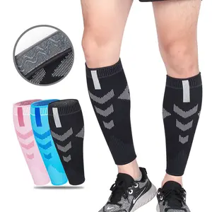 Featherweight Compression Leg Sleeves - Relieve Shin Splints, Calf Strains