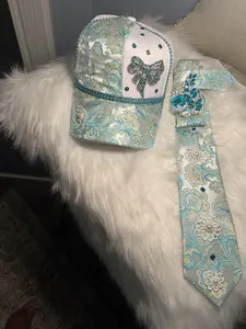 classy custom hat set