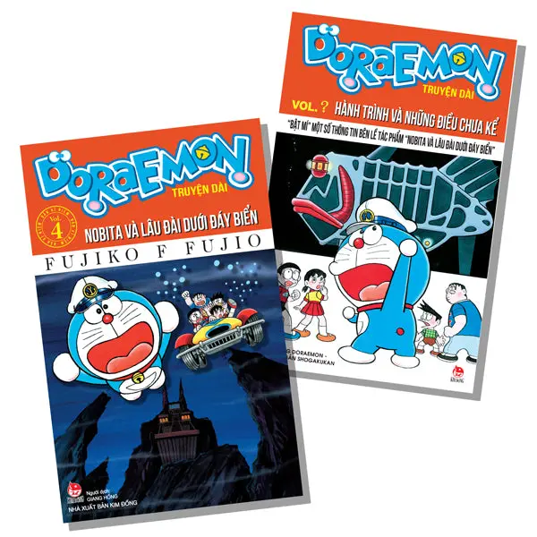 Doraemon - Truyện Dài - Tập 4 - Nobita Và Lâu Đài Dưới Đáy Biển - Bản Kỉ Niệm