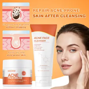 MOOYAM Acne Scar Treatment Cream 3.5oz with Centella & Snail Repair for Post-Acne Marks Removal Fragrance Free Paraben Free Salicylic Acid Formula Ideal for Cystic Hormonal and Acne Breakouts