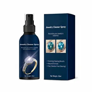 Jewelry Cleaner Solution Gold Silver Necklace Ring Cleaner Tarnish Remover Anti Oxidation Jewelry Cleaning Liquid Shine Restorer for Fine Jewelry and Accessories