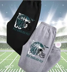 #Philly Green Logo #Eagles They Not Like Us Football Unisex Sweatpants, Men's Underwear, Top Sweatpants, Unisex Cotton Graphic Casual Sweatpants, Trendy Top Sweatpants, Unisex Cotton Graphic Casual Sweatpants, Gift For Fan, Men and Women, Best Gift SS