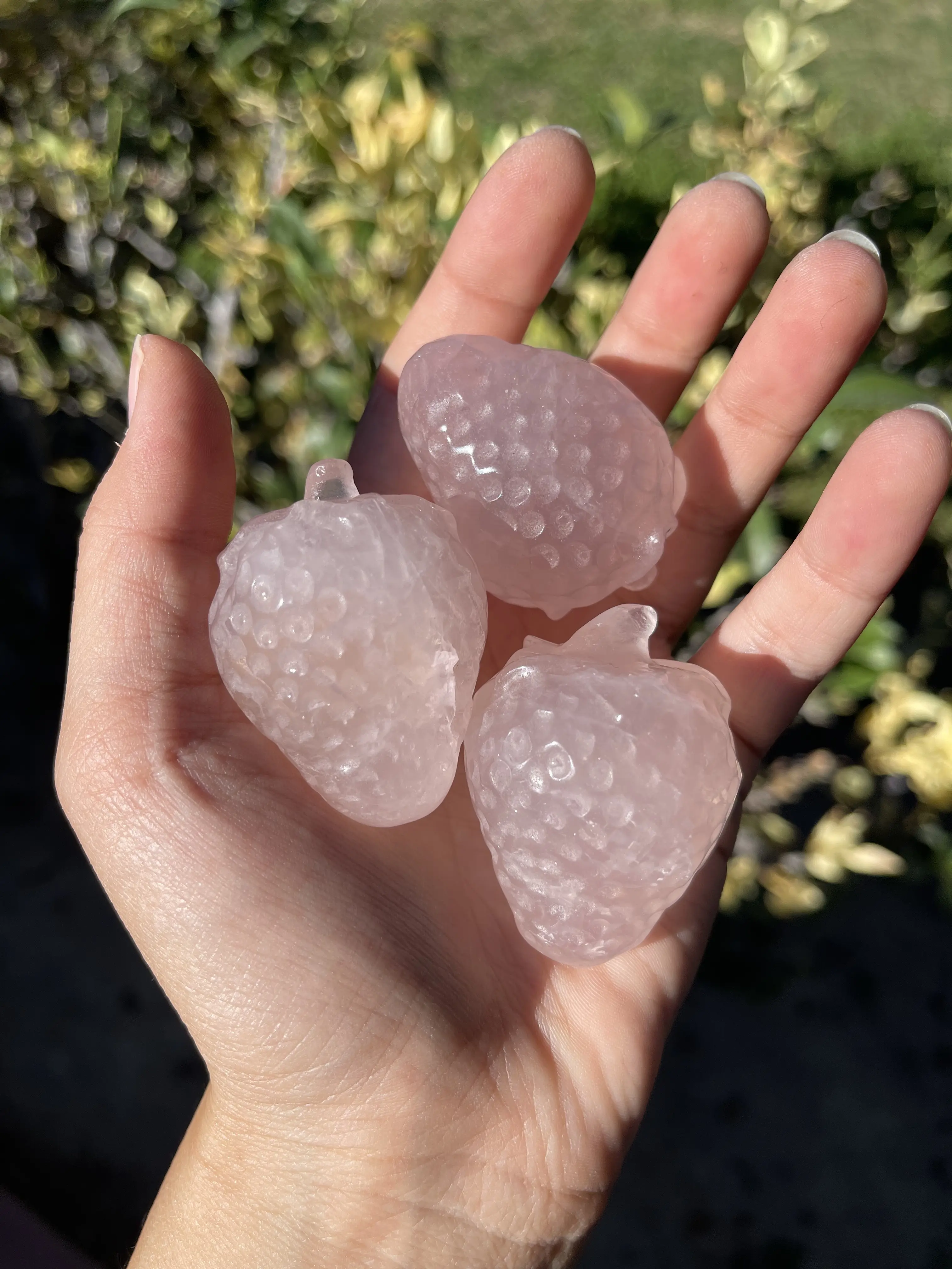 Rose Quartz Strawberry