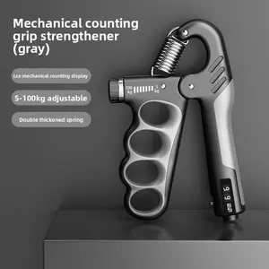 Herringbone Five-Finger Grip Strengthener Electronic Model Counting Grip Strengthener Arm Strength Training Finger Trainer Sports Equipment