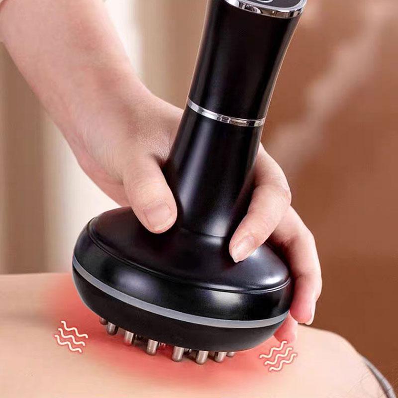 [Renhui] lymphatic  brushElectric Meridian Massager - Full Body Abdomen, Leg, Back and Shoulder Massage, USB Charging TPE Muscle Soothing, Portable Blood Circulation Assistance, Holiday Gifts for Parents, Home Fitness Tools
