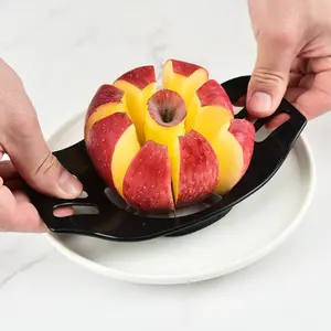1pc Stainless Steel Cutter，Reusable Corer, Kitchen Divider, Creative Fruit Cutter, Fruit Cutter, Kitchen Gadgets, Kitchen Supplies, Kitchen Tools