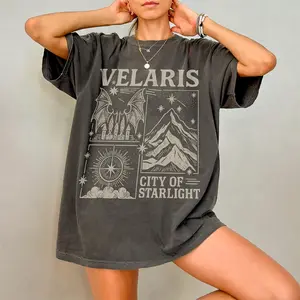 Velaris City of Starlight Acotar Comfort Colors Shirt, Acotar T-shirt, The Night Court Shirt, Bookworm Shirt, Court of Thorns and Roses, Bookish Gifts