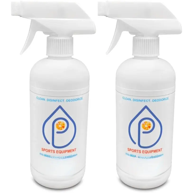 pro  Equipment Disinfectant Spray (16oz, 2pk)  99.9999% MRSA, HIV, Athlete Foot , Virus, Fungi. No .  For  Pads, Yoga Mats, Shoes, Boxing Gloves, Gym Equipment