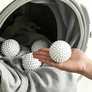 4 Pack Laundry Balls, 4cm Size, Durable & Efficient Cleaning Solution, Perfect for All Loads, Easy-To-Use Fabric Softener Substitute, Various Laundry Needs