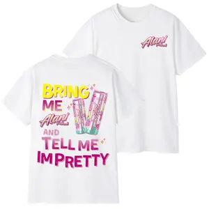Bring Me Alani Nu & Tell Me I'm Pretty Graphic T-Shirt – Cute Cotton Candy Energy Drink Tee