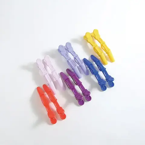 VYV Unisex 2-Pieces Non-Slip Heat-Resistant Poly Alligator Sectioning Hair Clips - Daily Fashion Hair Accessories, Clip-In Wig Security, Hot Dye Hairdressing Tools