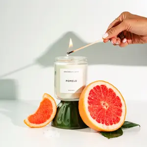 Pomelo Deconstructed Candle | Candle Refill | Candle Making Kit | DIY Candle | Non Toxic Candle | Citrus Candle | Fresh Candle | Clean Candle