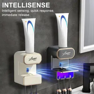 Automatic Toothpaste Dispenser — Touchless & USB-Rechargeable
