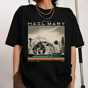 Sci-Fi Space Novel Graphic T-Shirt, Funny Alien Book Lover Tee, Vintage Washed Oversized Heavyweight Cotton Nerd Reader Unisex Shirt