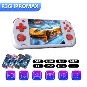 R36H Pro Max Retro Handheld Game Console | Linux System, 4.2" IPS Screen, 3000mAh Battery, 64GB Preloaded Games TF Card, Type-C Charge, Perfect Holiday Present
