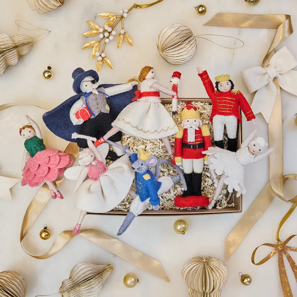 Handmade Nutcracker Ballet Gift Set - Light