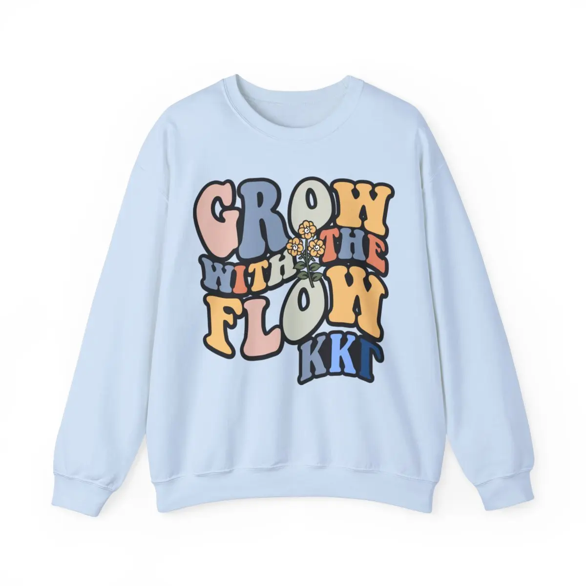 Kappa Kappa Gamma Grow With The Flow Crewneck Sweatshirt