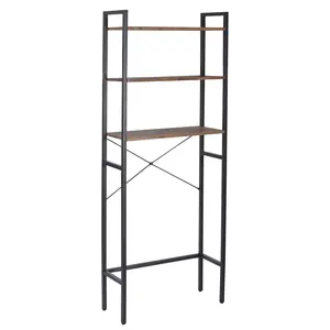 Segawe Over the Toilet Storage Rack 3-Tier Bathroom Shelf Large Storage Space Metal Organiser Cabinet