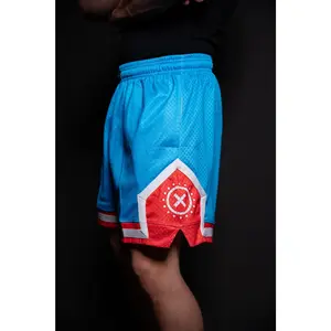 Chopper Air Ventilation Mesh Premium Sublimated Design Unisex Fit with Inner Waist Drawstring & Side Pockets