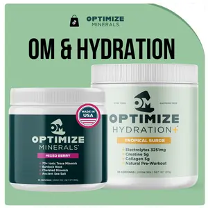 OPTIMIZE MINERALS AND HYDRATION BUNDLE️️️️️ Daily Vitamins Fitness