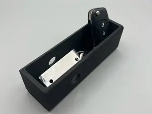 Trailer Hitch Hidden Key Storage | Hitch Receiver Plug | Hidden Box for Tools or Keys