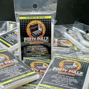 Party Pullz - Pull Tabz (100pk) - Ultra Premium Grading Sleeves.