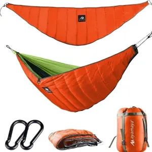 Portable Hammock, Lightweight Camping Hammock with Storage Bag, Outdoor Camping & Hiking Equipment for 3-4 Seasons
