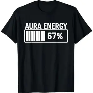 67 Funny Meme T-Shirt - Gen Alpha Slang Aura Energy Viral Design, Soft Cotton Short Sleeve Tee for Teens & Kids, Trendy Internet Humor Top,Hoodie and Sweatshirt for autumn and winter