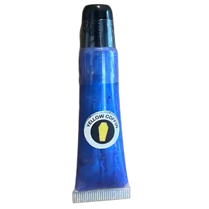 Yellow Coffin Cosmetics Mystic Blue Lip Gloss - Deep Blue Hue, High-Gloss Finish, Long-Lasting Formula, Vegan & Cruelty-Free - Gentle, Makeup