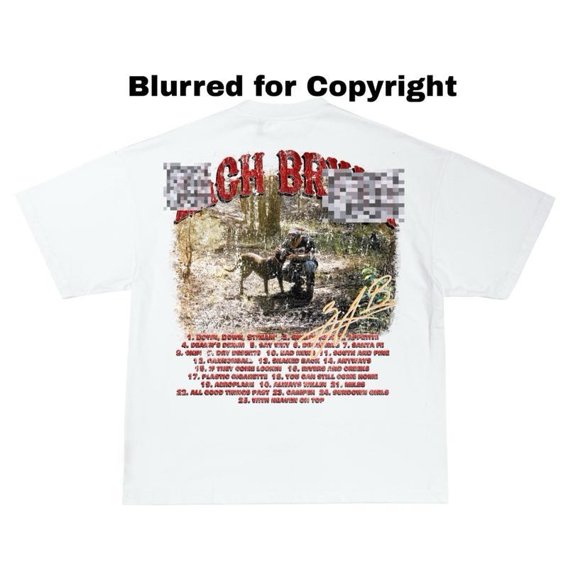 ZB Shirt, ZB Inspired, Vintage New Album 2 Sided With Heaven On Top Concert Music Tee, 2026 Concert, Country music, Unisex Gift for Fans, High-Quality Unisex Tee, Machine Washable,