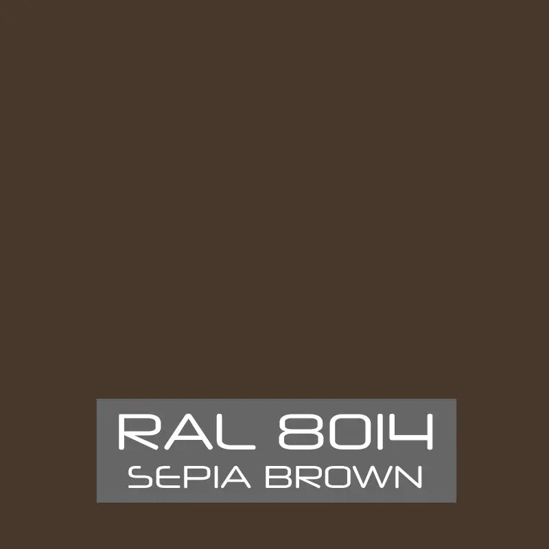 RAL 8014 Sepia Brown Powder Coating Paint 1 LB