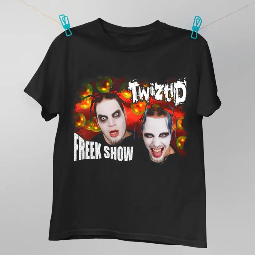 Twiztid Certified Psychos Tour 2026 Vintage Graphic T Shirt Monoxide Collection HY6355