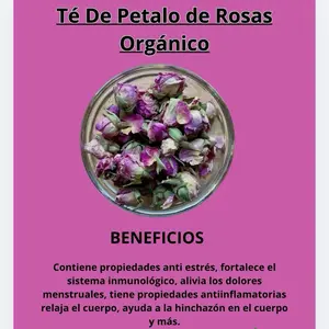 Té de pétalos de rosas Orgánico