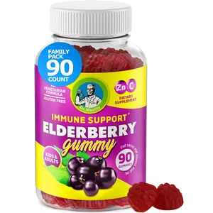 DR. MORITZ Elderberry Gummies for Kids and Toddlers (Elderberry Gummies (Kids & Adults) - 90 Count) Healthcare Vitamin