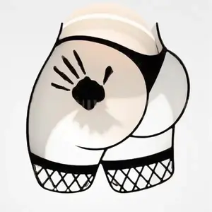 Booty Decal - Cute Cartoon Character Design for Car Decals