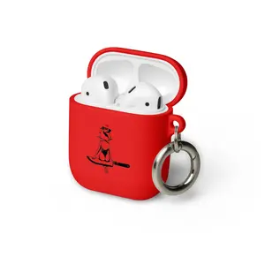 "Dagger And A Rose" Rubber Case for AirPods®